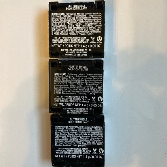 Wet n Wild eye shadow trio glitter 3 colors individually packaged NWT - Picture 2 of 3